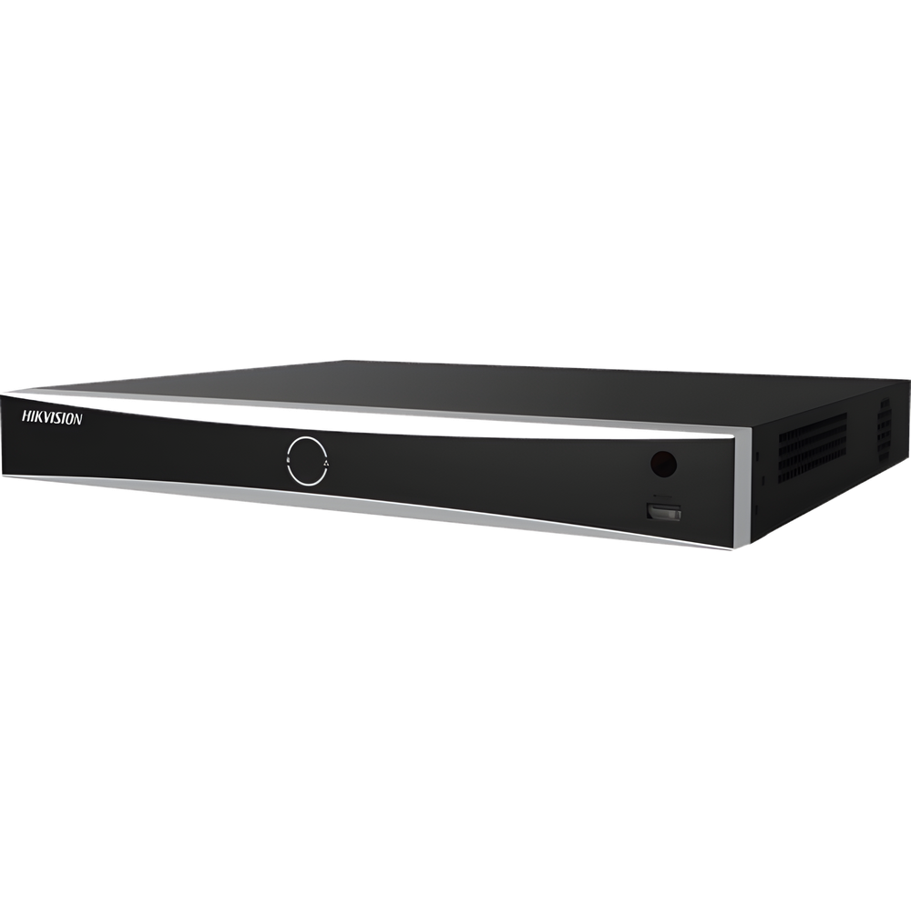 NVR Hikvision - 8 canales IP - 8 Puertos PoE+ - AcuSense (Evita Falsas Alarmas) - Reconocimiento Facial - DS-7608NXI-K2/