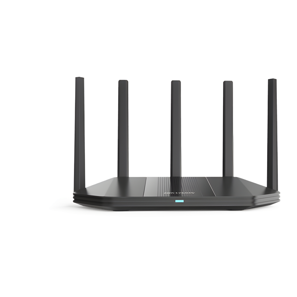 Cámara de Seguridad Hikvision - Router Inalámbrico - Wifi 6 - Hasta 1500 Mbps - Doble Banda AC (2.4 GHz y 5 GHz) - DS-3W