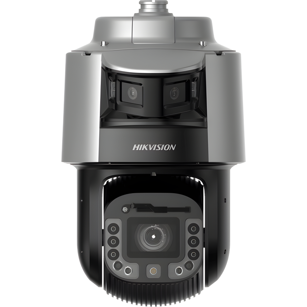 Cámara de Seguridad Hikvision - 42X Zoom - 300 mts IR y 30 mts Luz Blanca - IP67 - IK10 - DS-2SF8C442MXG1-ELW/26(F0)