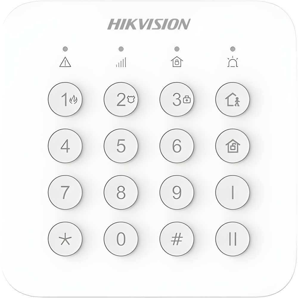 Accesorio de Alarma Hikvision - Baterías AA - 433 MHZ - DS-PK201B-WB