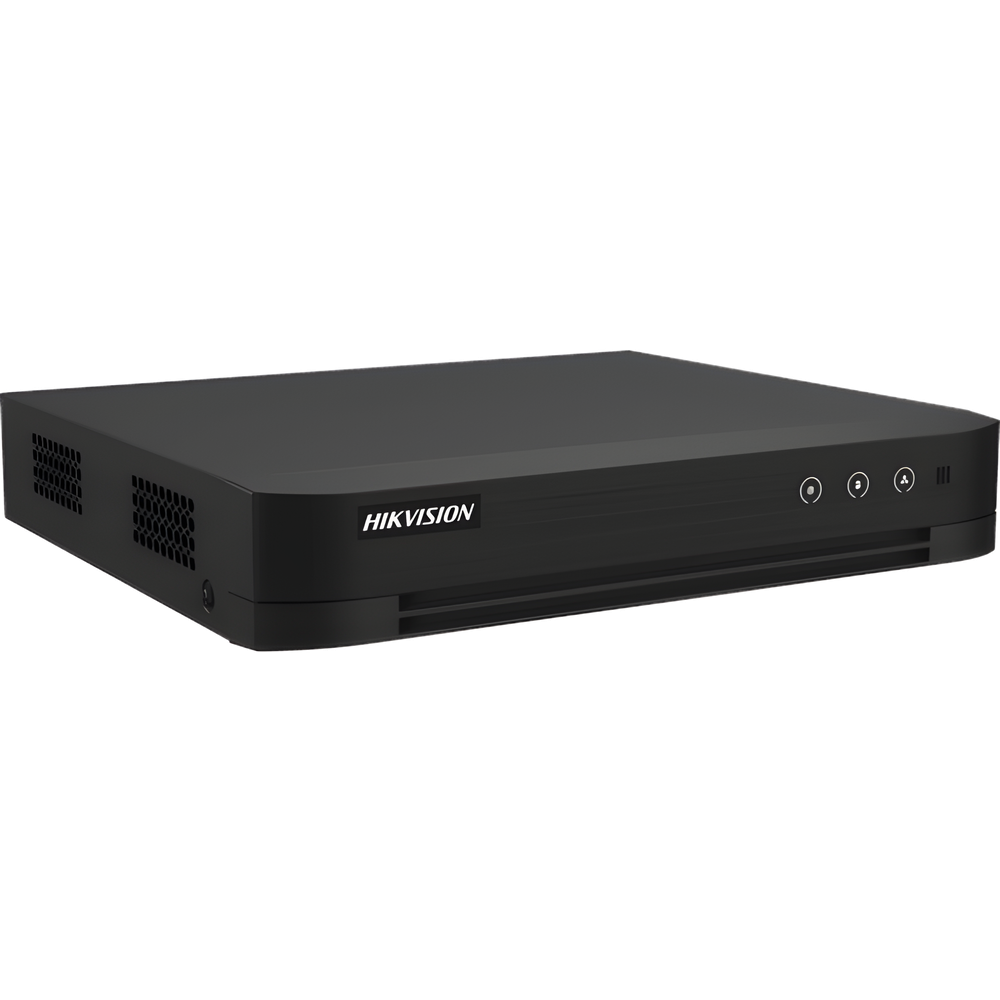 DVR Hikvision - 2 Megapixel (1080p) Lite - Acusense Lite (Evita Falsas Alarmas) - Audio por Coaxitron - 1 Bahia de Disco
