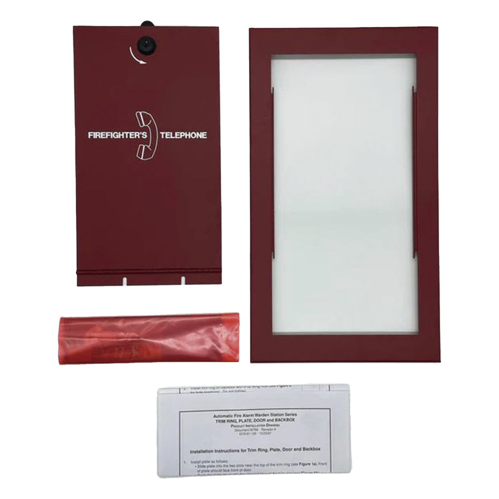 Puerta con cerradura para montaje en superficie Notifier AFAWSKS
