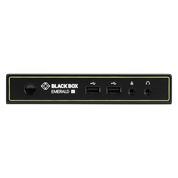 Amplificador-Grabadora Black Box Emerald Dual Head 2K DisplayPort KVM Over IP Receiver - vista 1
