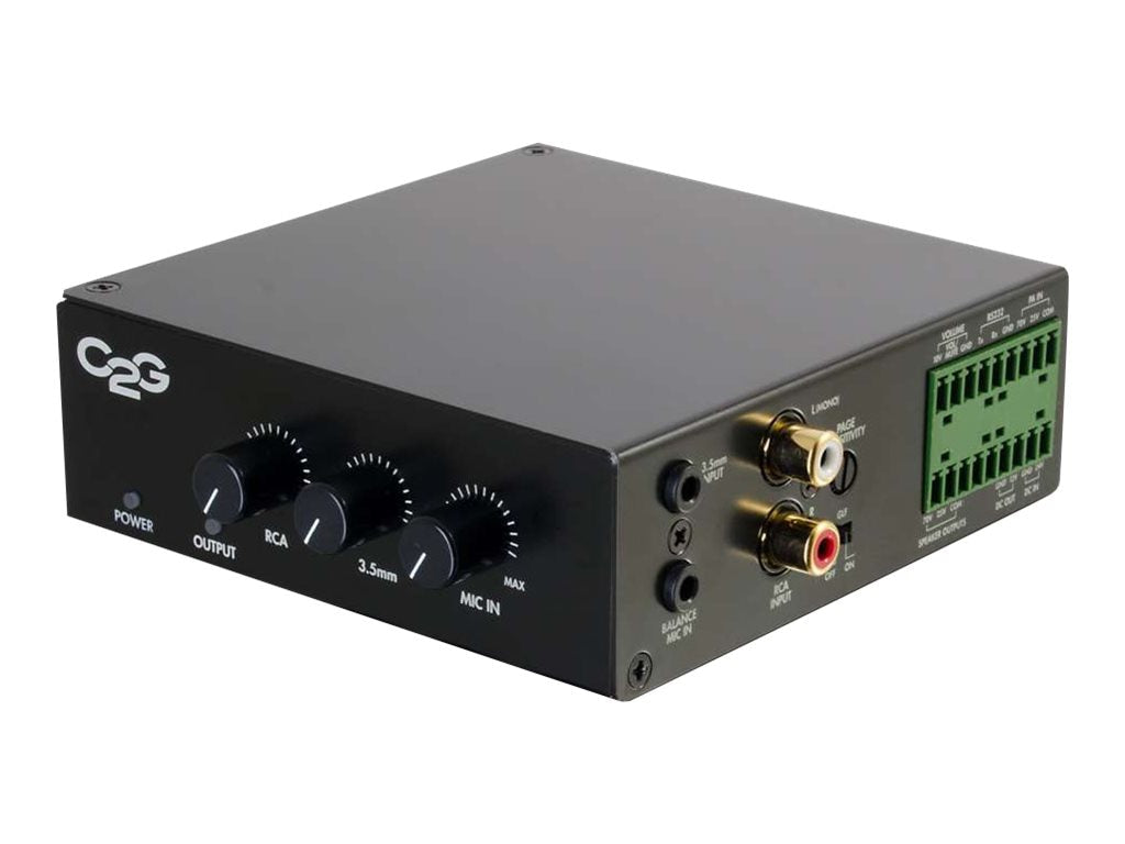 Amplificador-Grabadora C2G 50 Watt Audio Amplifier - vista 1