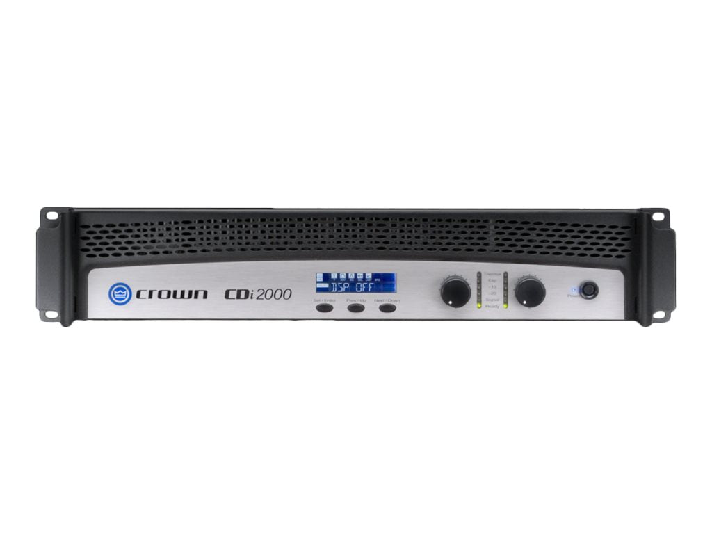 Amplificador-Grabadora Crown CDi 2000 - vista 1