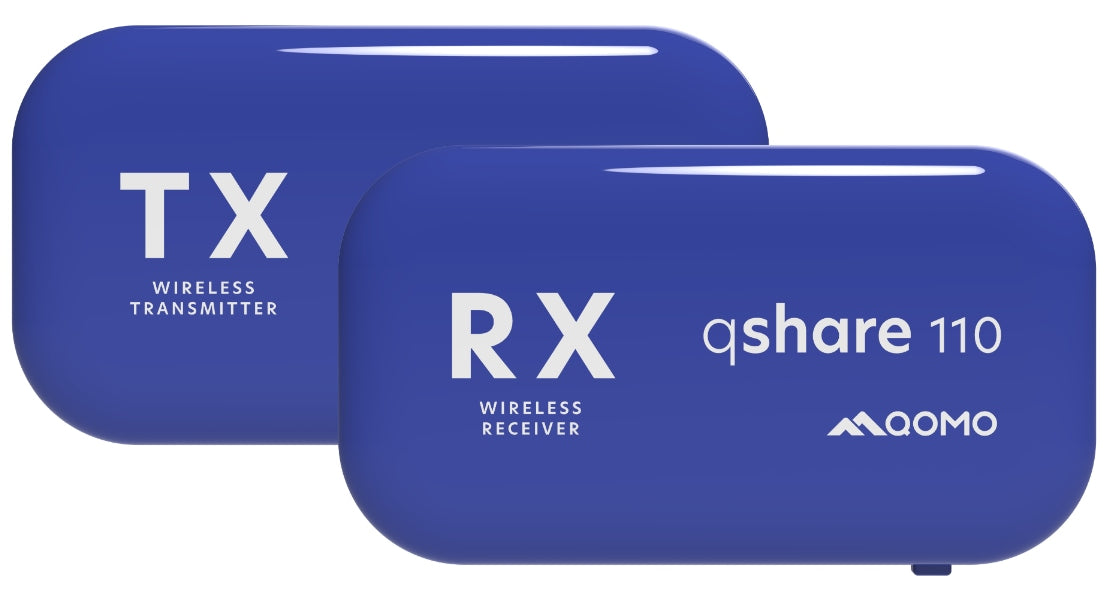 Amplificador-Grabadora Qomo Wireless 4K HDMI Transceiver + Receiver - vista 1