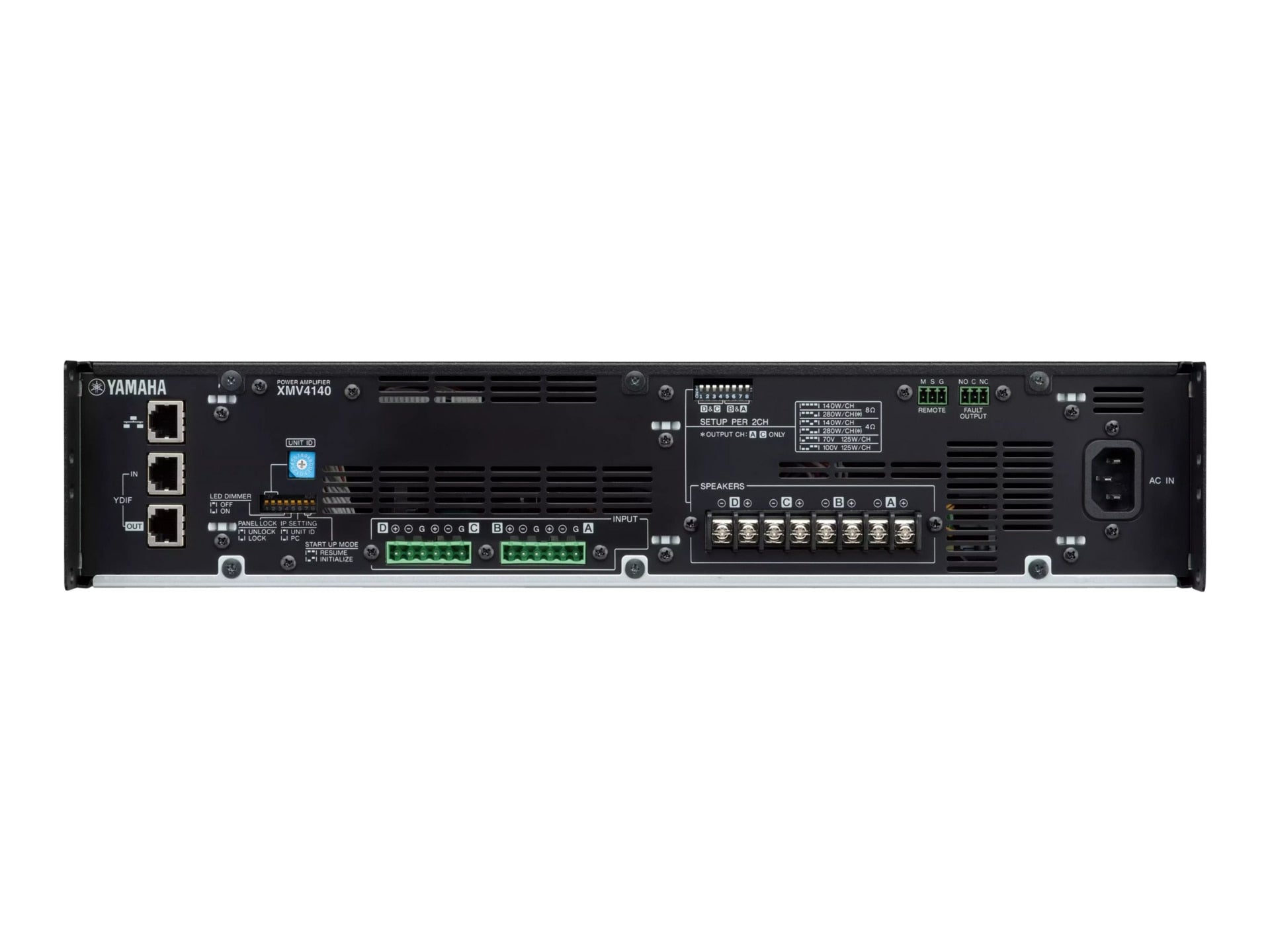 Amplificador-Grabadora Yamaha XMV4140 - vista 2
