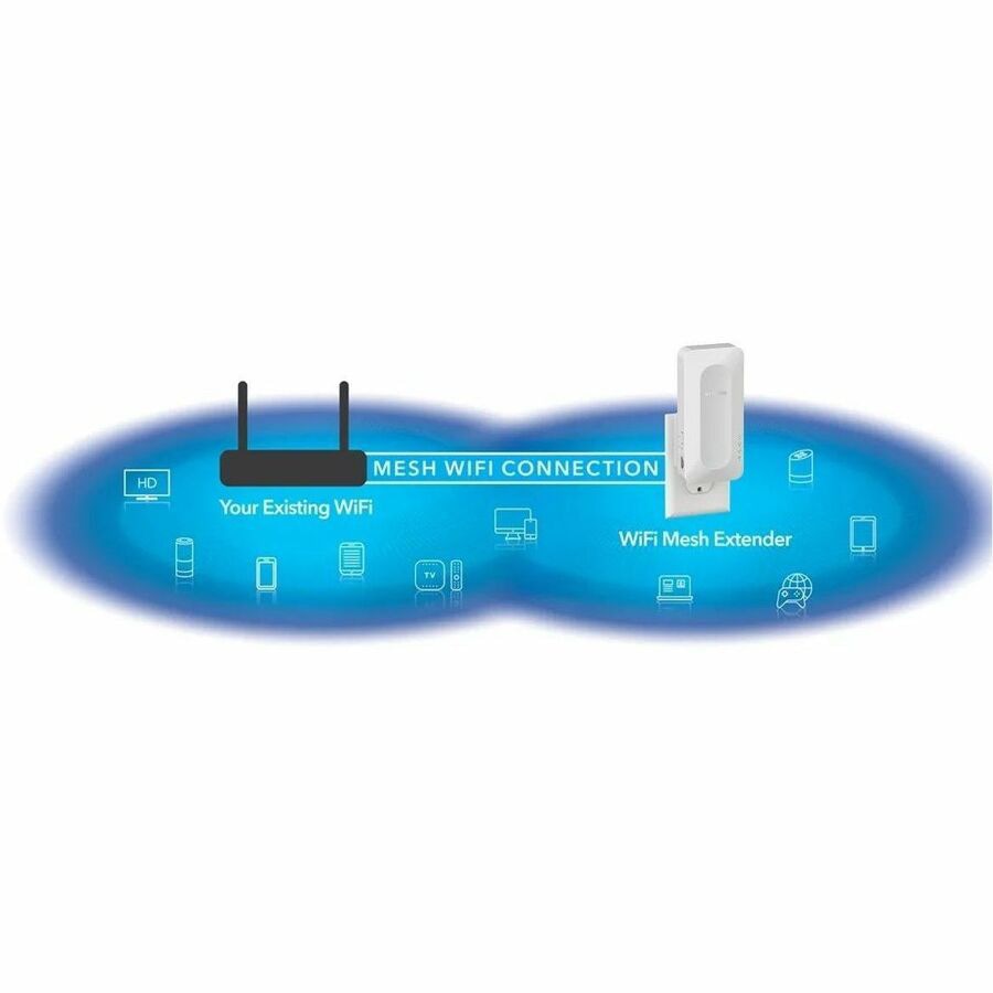 Antena Netgear EAX17 Dual Band Wi-Fi 6 IEEE 802.11 a/b/g/n/ac/ax/i 3 Gbit/s Wireless Range Extender - vista 7