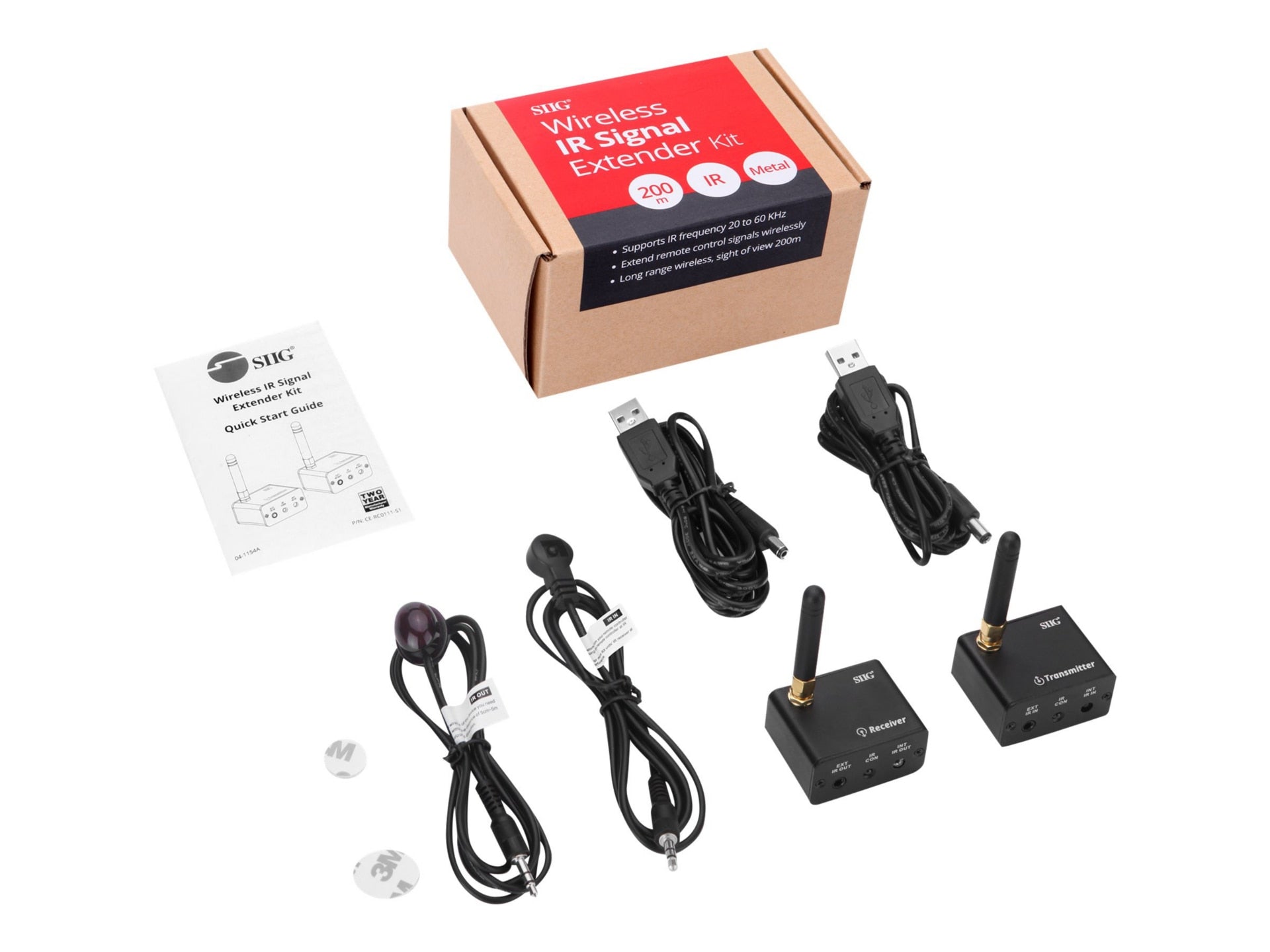 Antena SIIG Wireless IR Signal Extender Kit - vista 4