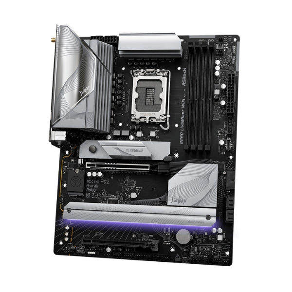 asrock-b860-livemixer-wifi-tarjeta-madre-atx-lga1851-ddr5-pcie-5-thunderbolt-4-wifi-6e-vista_2