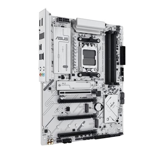 ASUS B650E MAX GAMING WIFI White - vista frontal