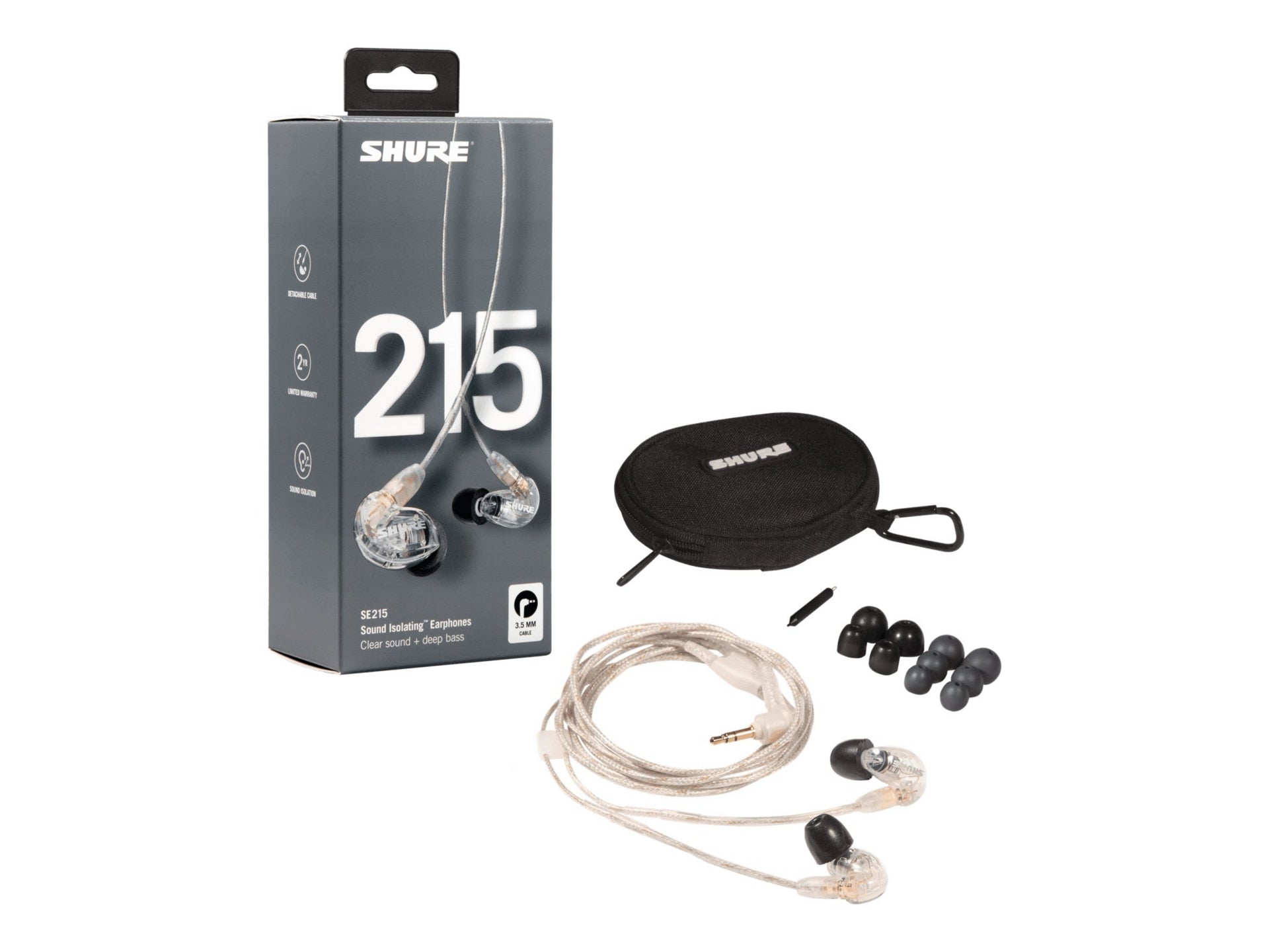 Audífonos In-Ear Shure SE215 Sound Isolating - vista 2