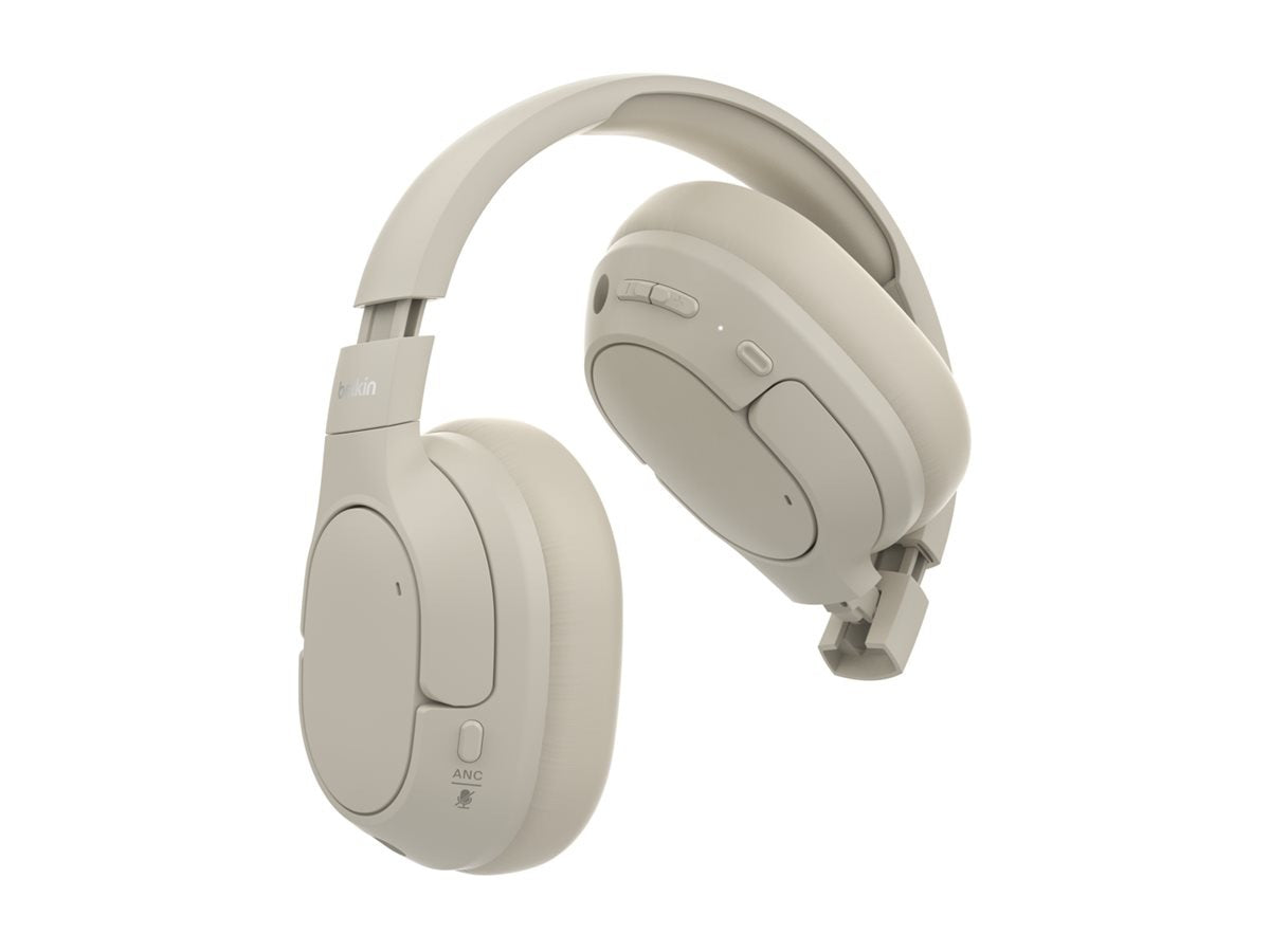 Audífonos Over-Ear Belkin SoundForm Isolate Noise Cancelling Over-Ear Headphones - vista 3