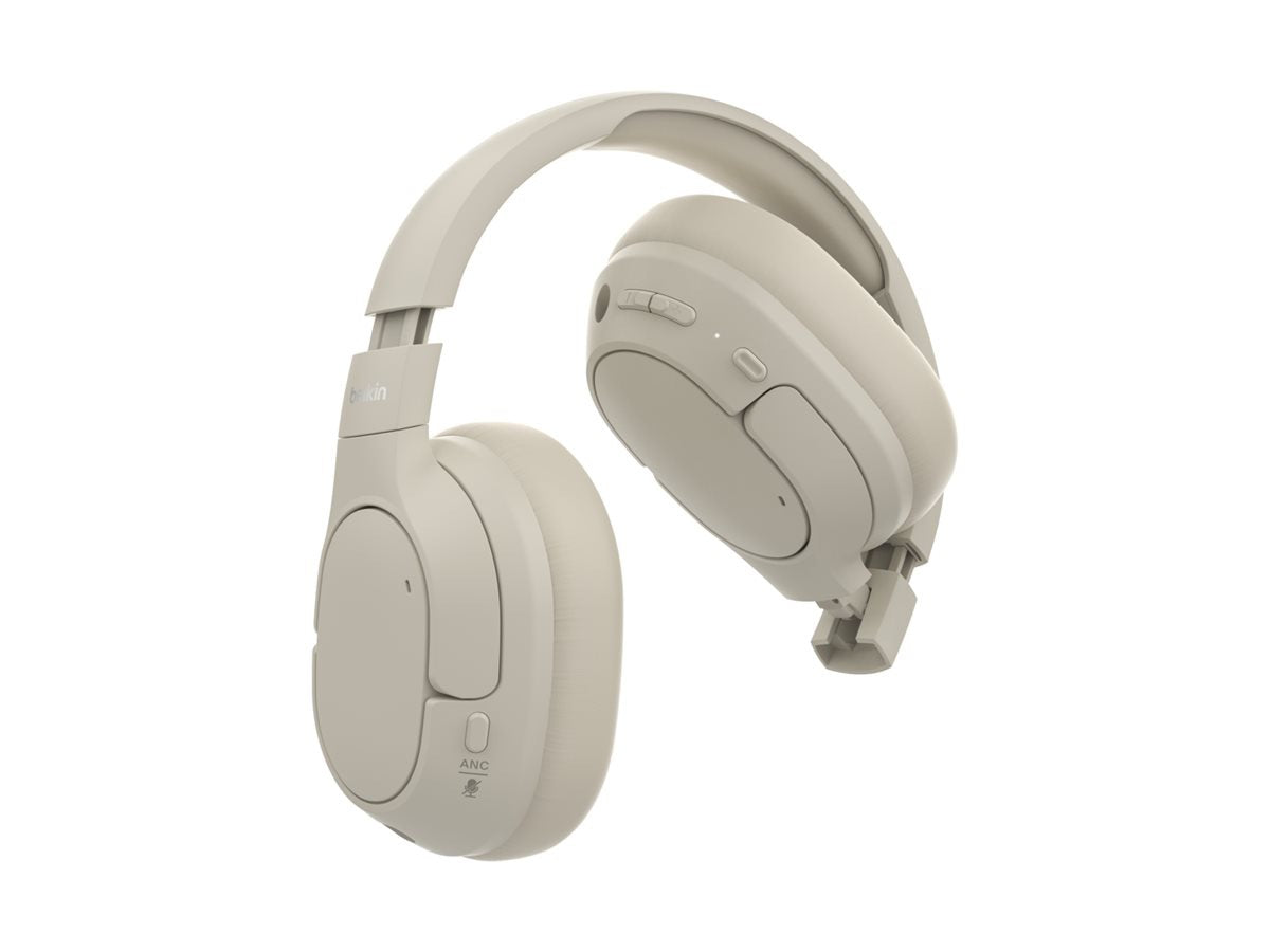 Audífonos Over-Ear Belkin SoundForm Isolate Noise Cancelling Over-Ear Headphones - vista 5