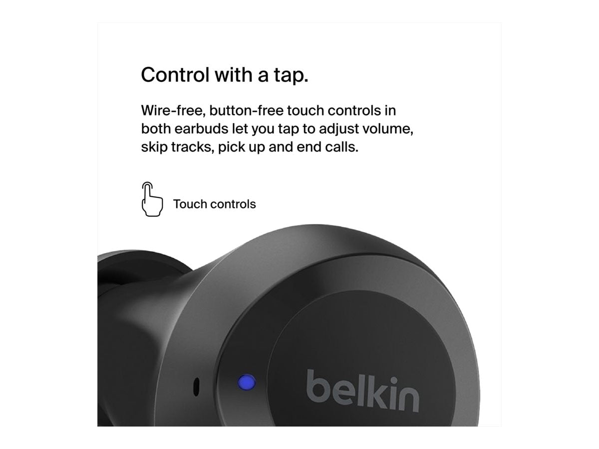 Audífonos True Wireless Belkin SoundForm Bolt 2 Wireless Earbuds - vista 5