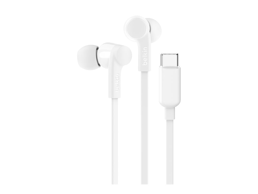 Audífonos True Wireless Belkin SoundForm USB-C Wired Earbuds - vista 1