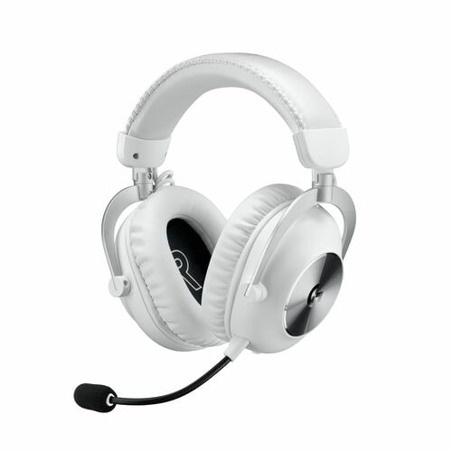 Auriculares de gaming Logitech G PRO X Con cable/Inalámbrico Sobre la cabeza Estéreo - Blanco - Binaural - Cer - imagen 1