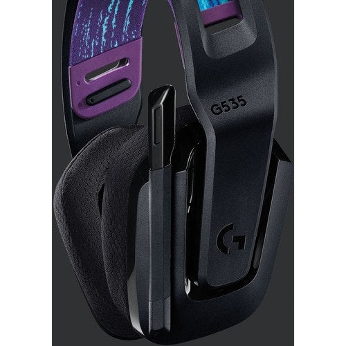 Auriculares de gaming Logitech G535 Inalámbrico Sobre la oreja Estéreo - Negro - Binaural - Cerrado - 1200cm - - imagen 2
