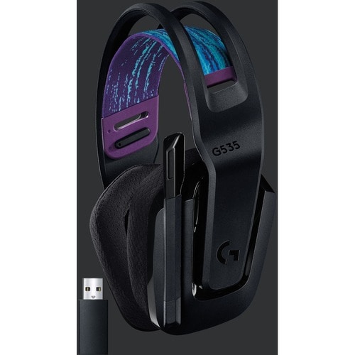 Auriculares de gaming Logitech G535 Inalámbrico Sobre la oreja Estéreo - Negro - Binaural - Cerrado - 1200cm - - imagen 5