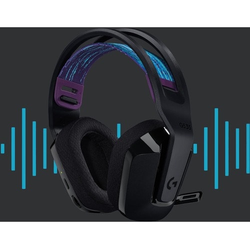 Auriculares de gaming Logitech G535 Inalámbrico Sobre la oreja Estéreo - Negro - Binaural - Cerrado - 1200cm - - imagen 9