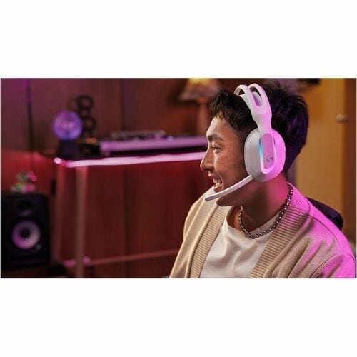 Auriculares de gaming Logitech LIGHTSPEED G522 Con cable/Inalámbrico Sobre la cabeza Estéreo - Blanco - Binaur - imagen 10