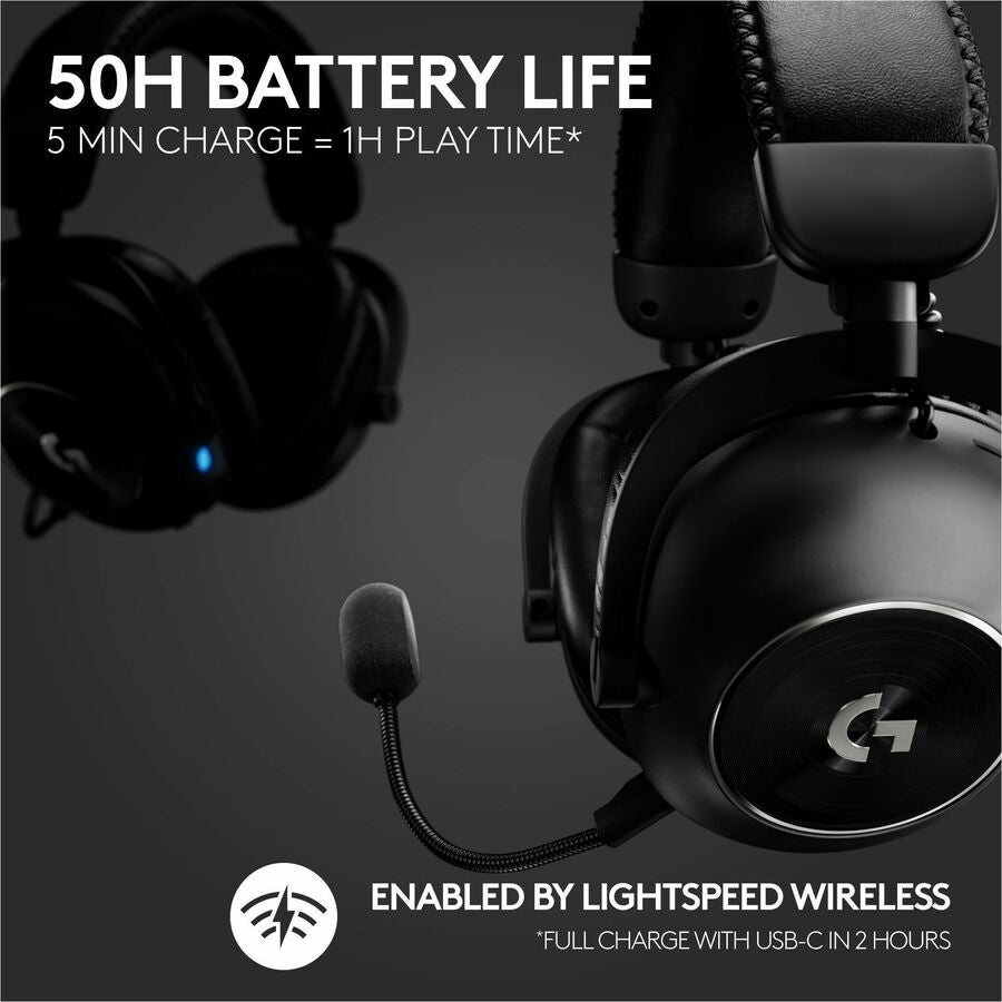 Auriculares Gaming Logitech G PRO X 2 LIGHTSPEED Wireless 7.1 Gaming Headset - vista 6