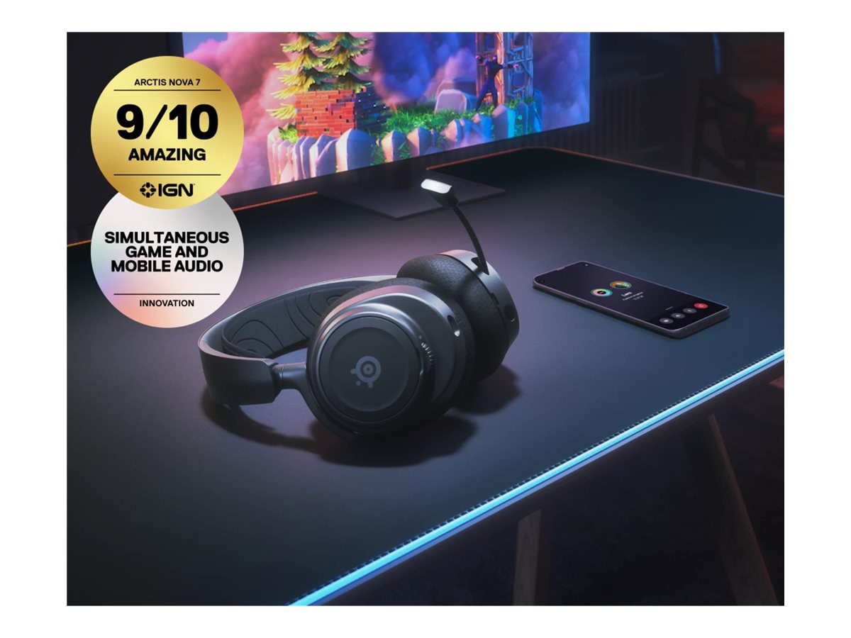 Auriculares Gaming SteelSeries Arctis Nova 7 Gen 2 - vista 5