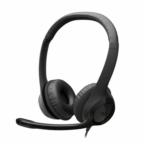 Auriculares Logitech H390 Cableado Sobre la cabeza Estéreo - Negro - Binaural - Supra-aural - 32Ohm - 20Hz a 2 - imagen 1