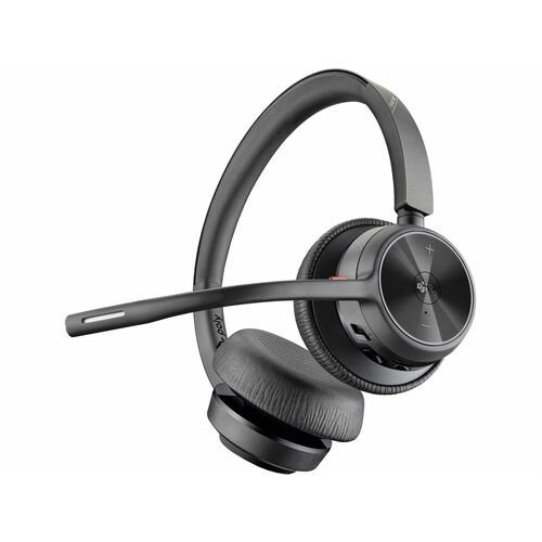 Auriculares Poly Voyager 4300 UC 4320 Con cable/Inalámbrico Sobre la oreja, Sobre la cabeza Estéreo - Negro -  - imagen 1