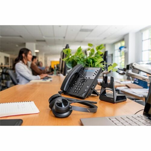 Auriculares Poly Voyager 4300 UC 4320 Con cable/Inalámbrico Sobre la oreja, Sobre la cabeza Estéreo - Negro -  - imagen 5