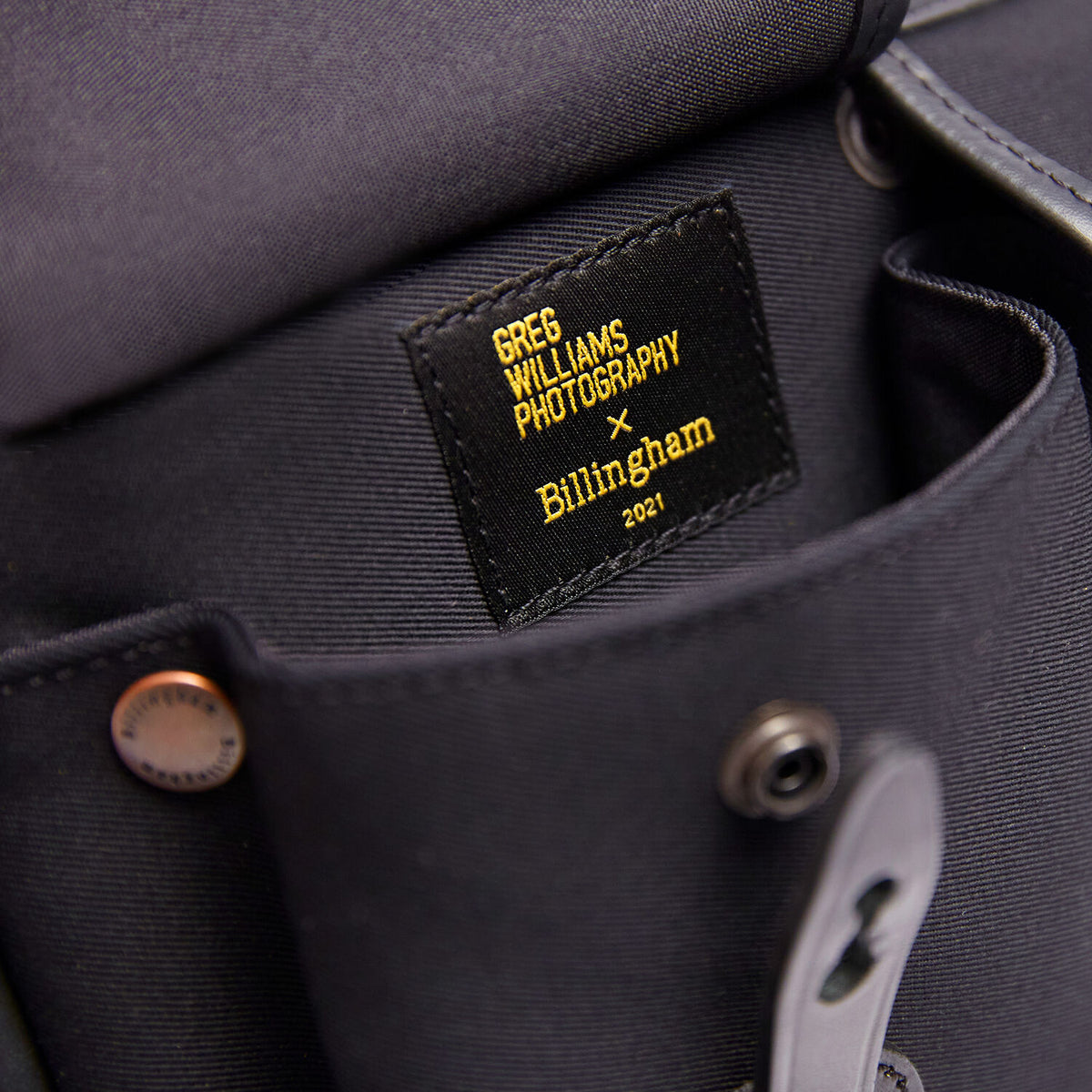 Bandolera Billingham Greg Williams Special Edition Hadley Chico Pro - detalle