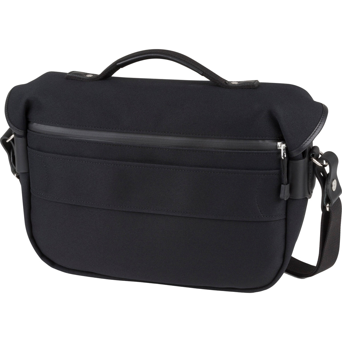 Bandolera Billingham Hadley Pro 2020 (Negro FibreNyte y Negro Leather Trim) - vista frontal