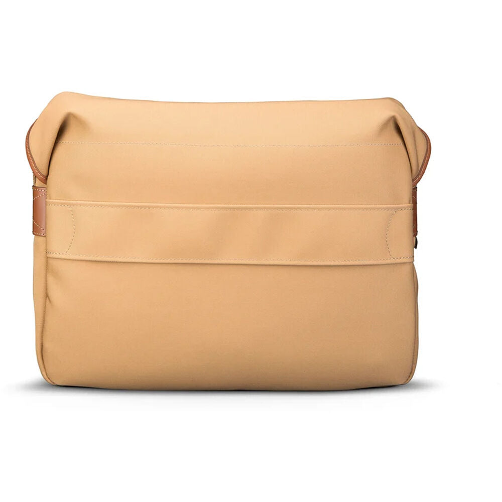 Bandolera Billingham Icon Messenger (Khaki Canvas con Beige Leather Trim, 12L) - vista frontal