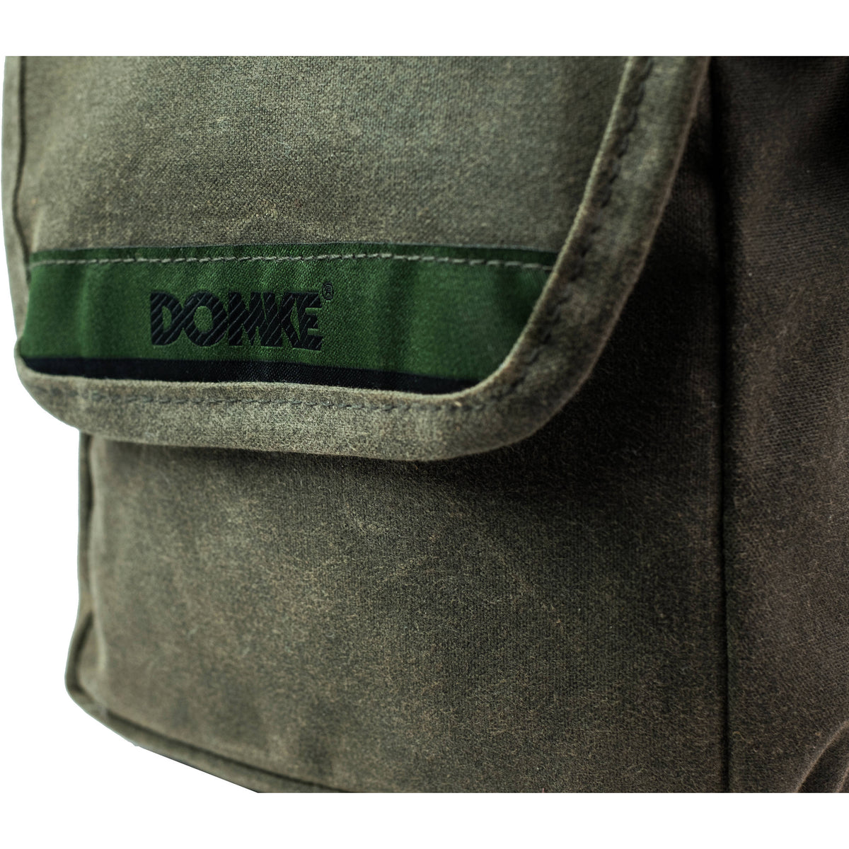 Bandolera Domke F-2 (Ruggedwear, Verde oliva) - vista lateral