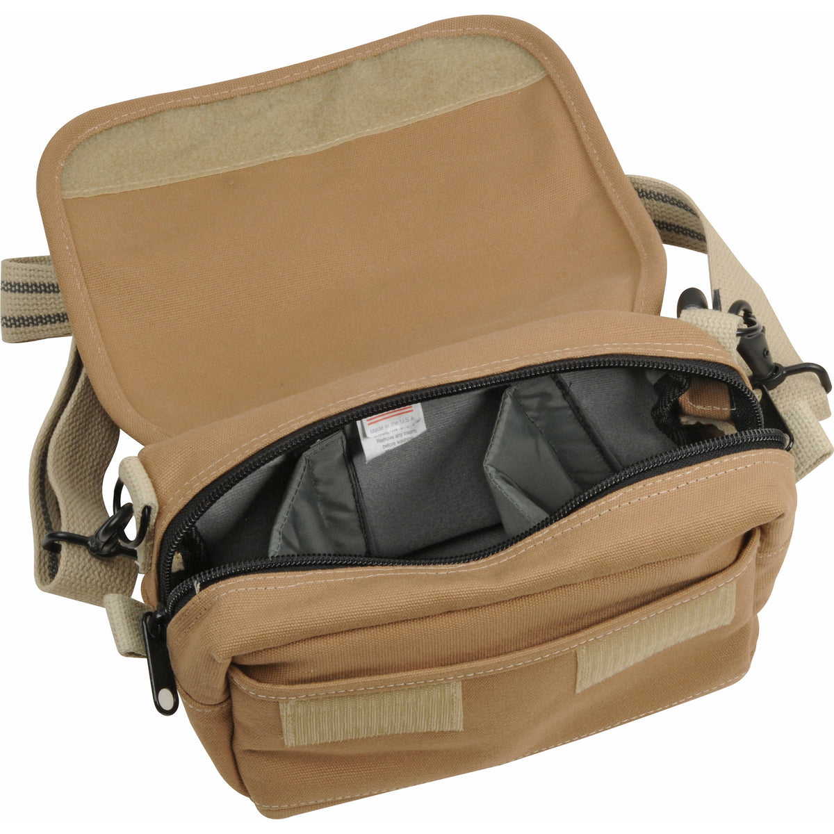 Bandolera Domke F-5XB (Arena) - vista lateral