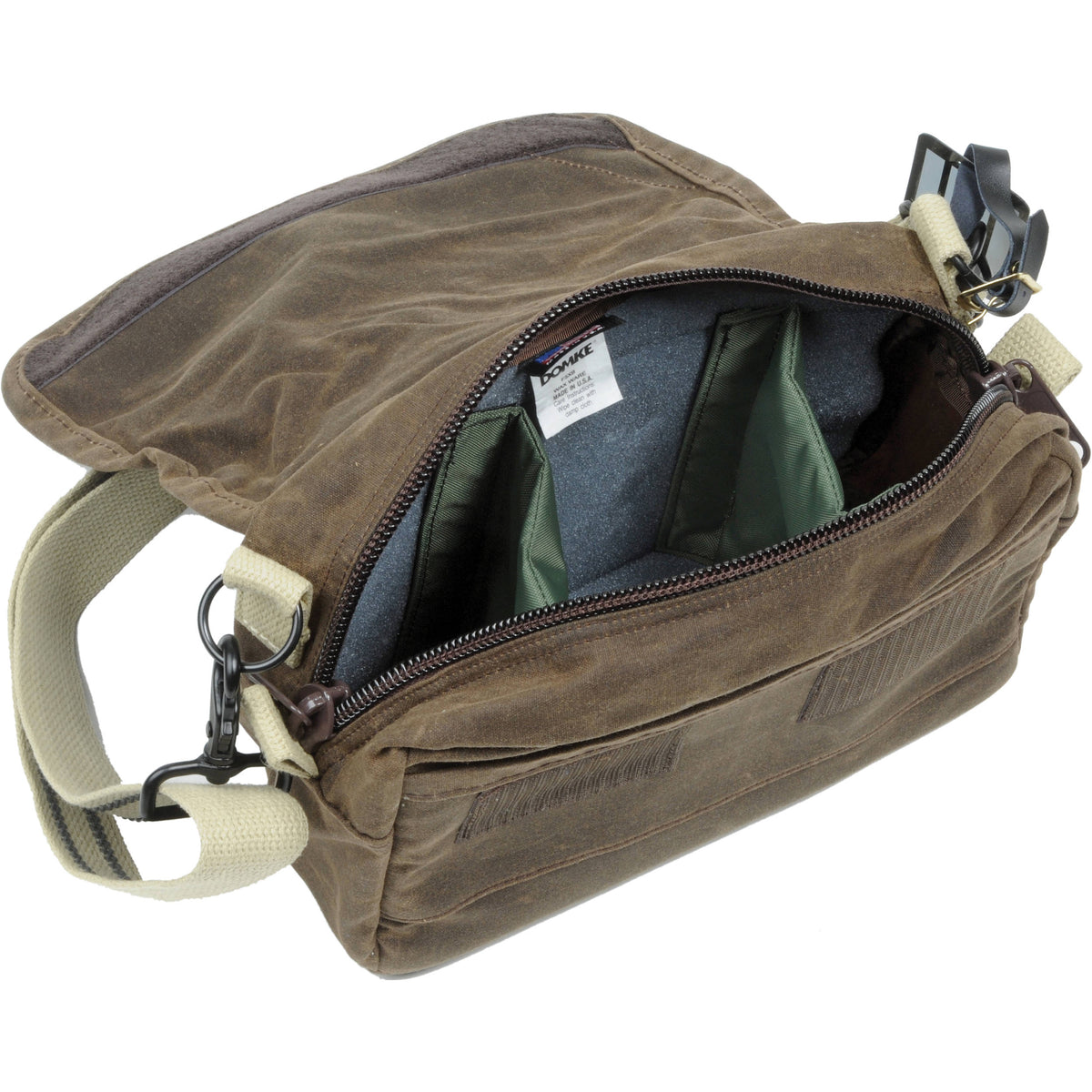 Bandolera Domke F-5XB RuggedWear Shoulder y Belt (Brown) - vista lateral