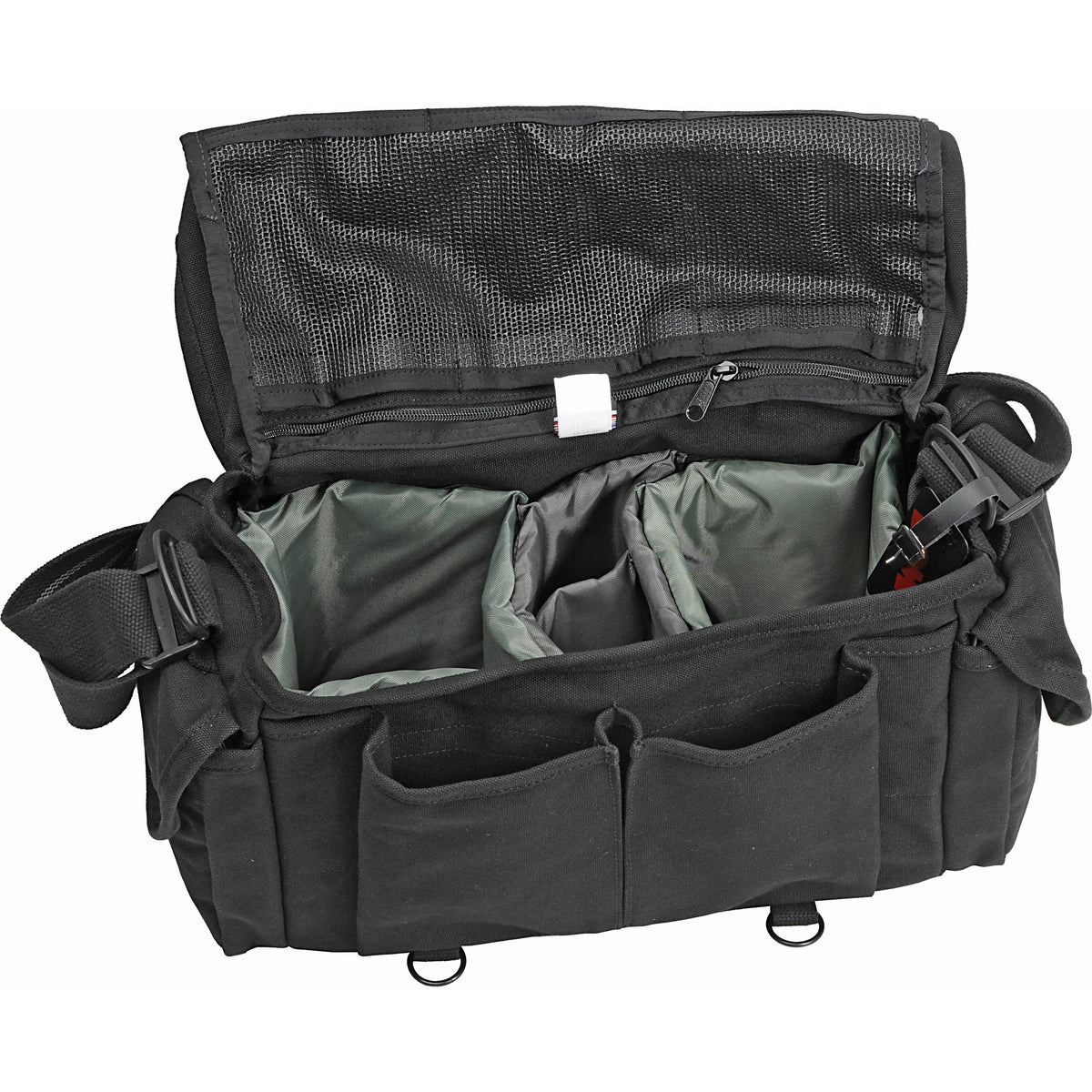 Bandolera Domke F-7 Double AF (Negro) - vista trasera
