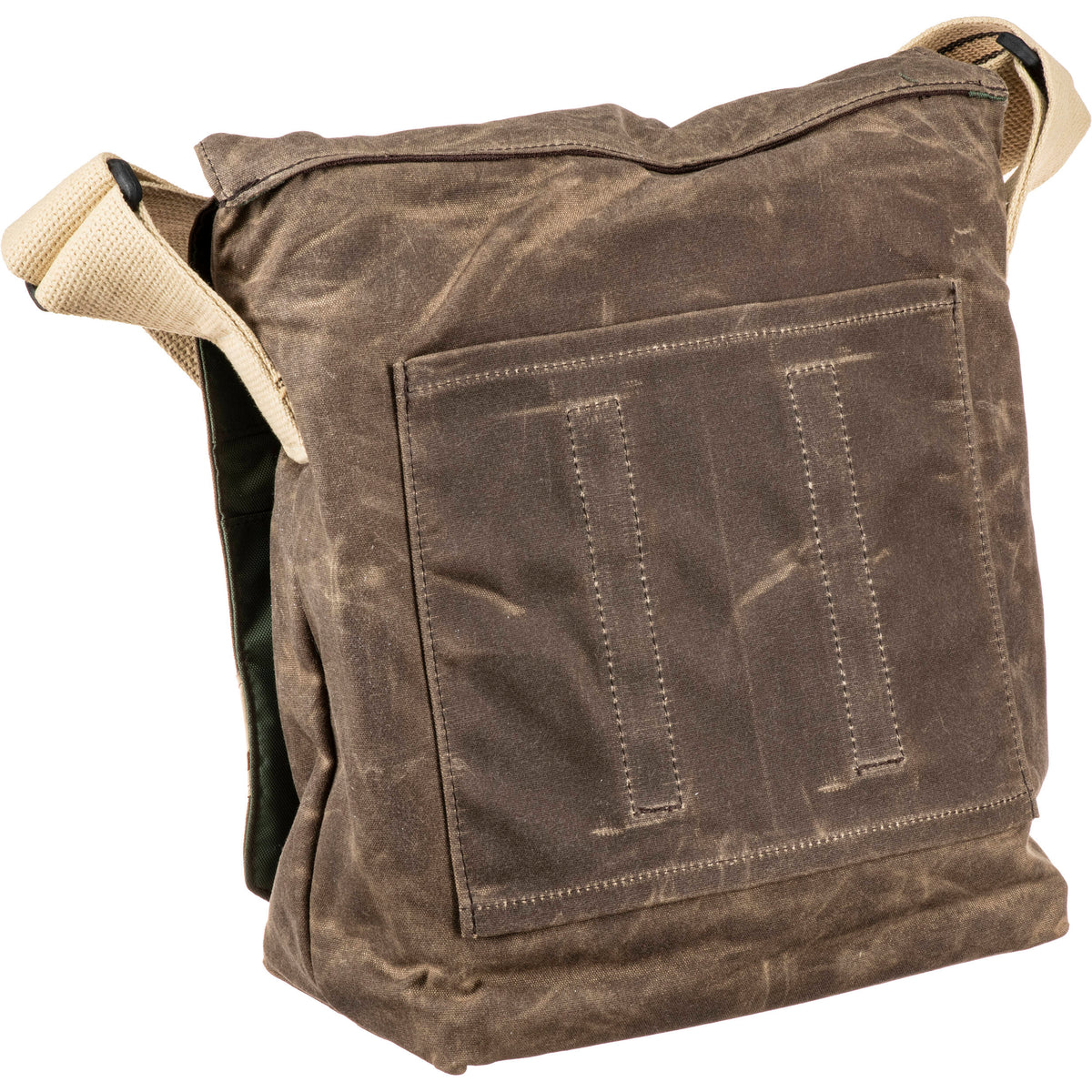 Bandolera Domke F-831 Chico Photo Courier (Brown RuggedWear Waxed Canvas) - vista trasera