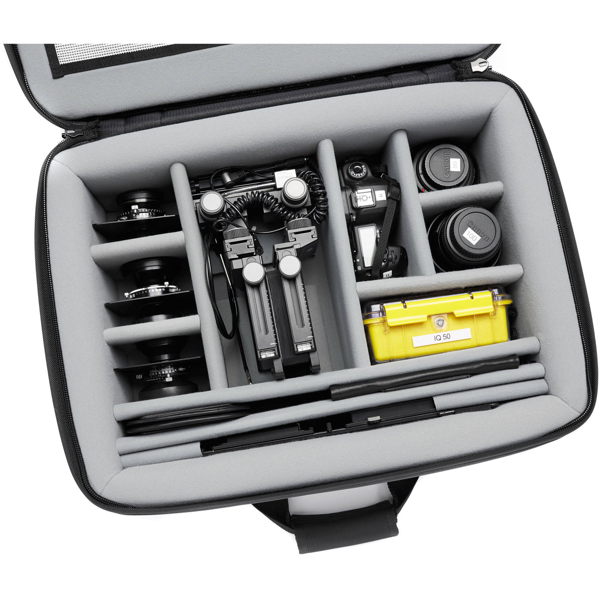 Bandolera Lightware MF2014 Multi-Format con ShokBox Construction - detalle