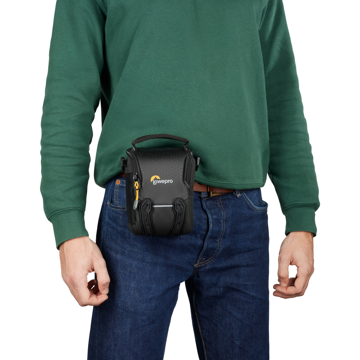 Bandolera Lowepro Adventura SH 115 III (Negro, 1L) - detalle