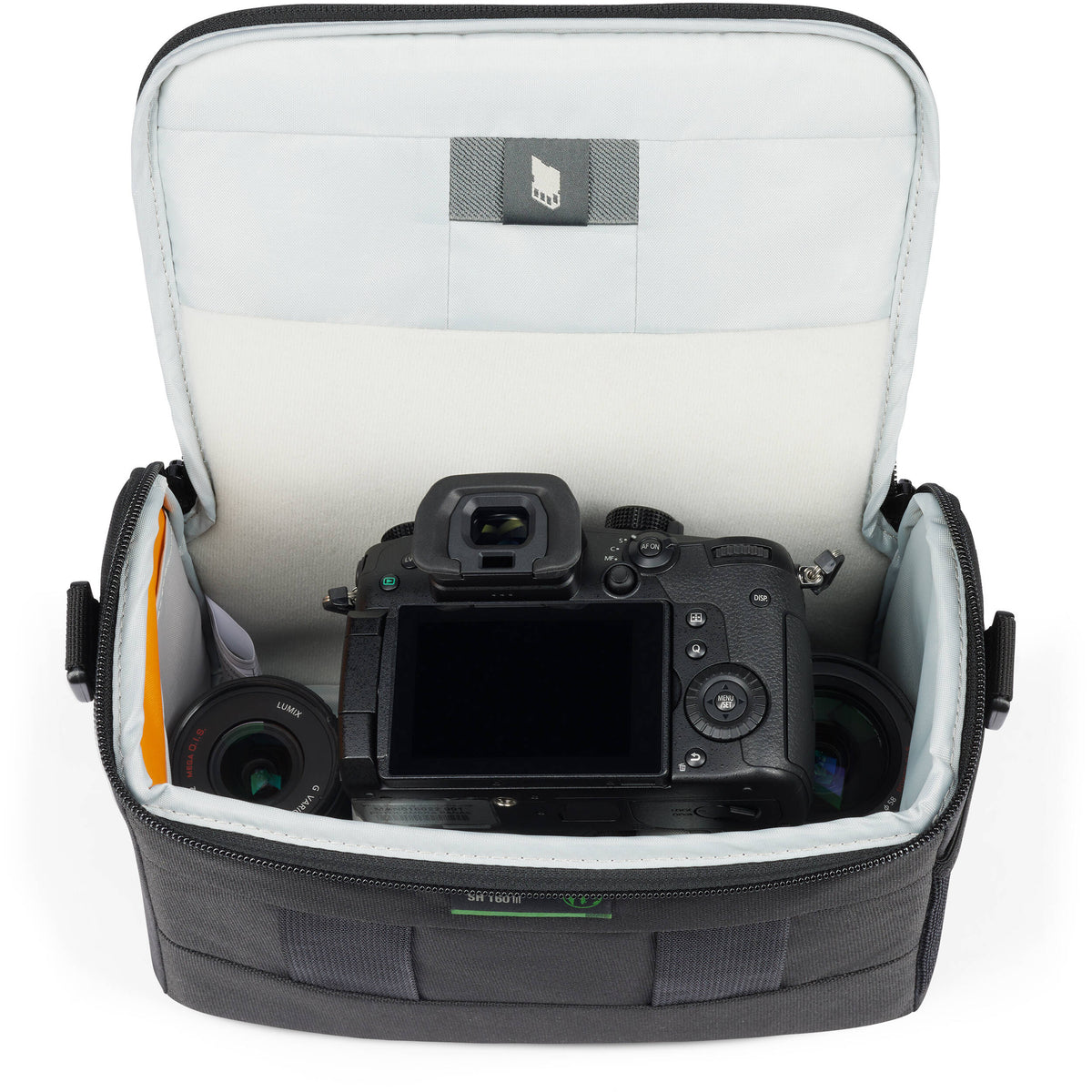 Bandolera Lowepro Adventura SH 160 III (Negro) - vista trasera