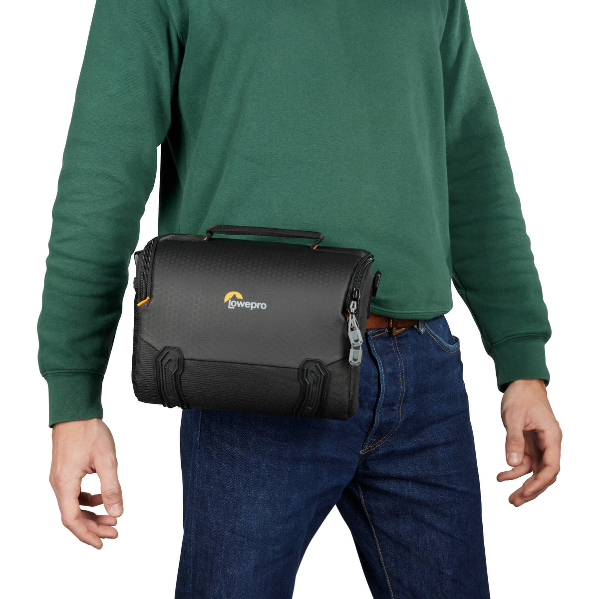 Bandolera Lowepro Adventura SH 160 III (Negro) - contenido de la caja