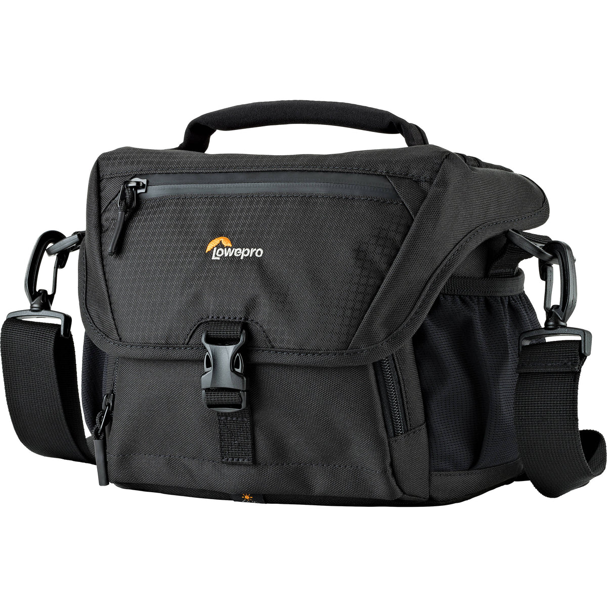 Bandolera Lowepro Nova 160 AW II (Negro) - vista frontal