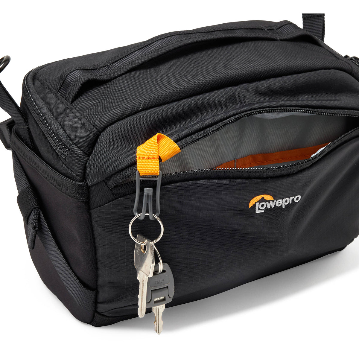 Bandolera Lowepro ProTactic Lite SLX 110 AW III Sling (Negro, 4L) - contenido de la caja