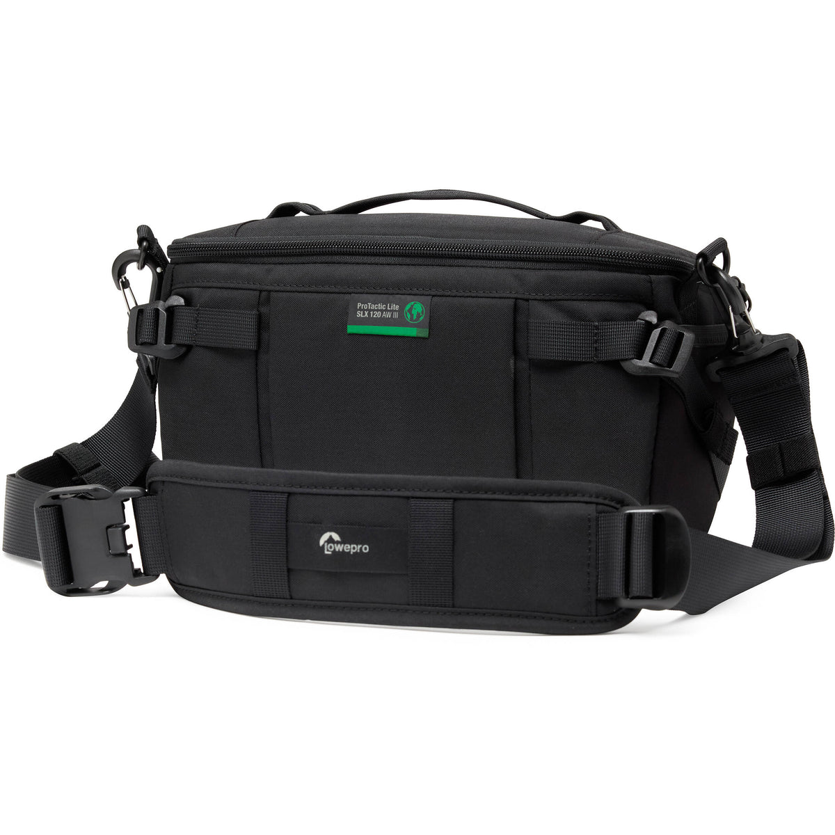 Bandolera Lowepro ProTactic Lite SLX 120 AW III Sling (Negro, 5L) - vista lateral