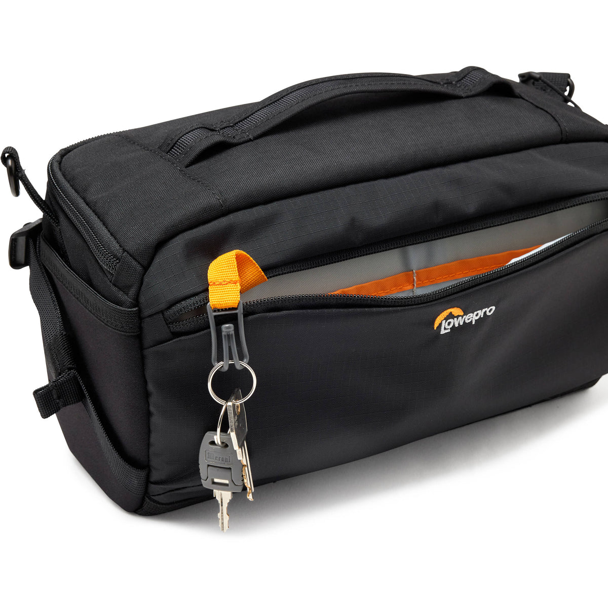 Bandolera Lowepro ProTactic Lite SLX 120 AW III Sling (Negro, 5L) - contenido de la caja