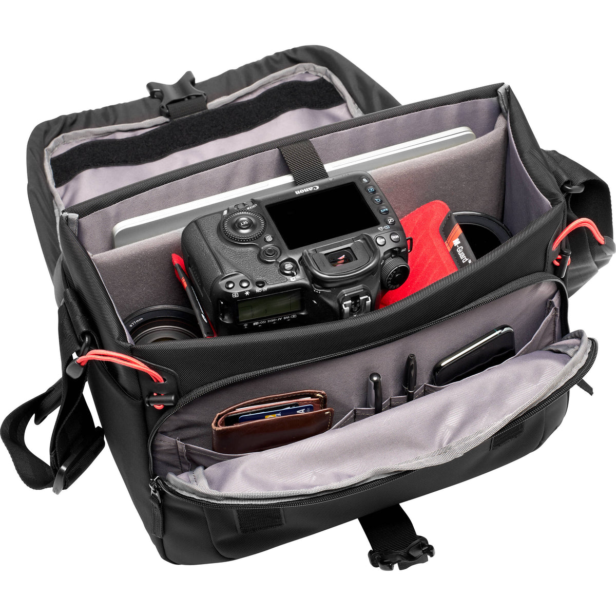 Bandolera Manfrotto Advanced Messenger M III 16L (Mediano) - vista frontal