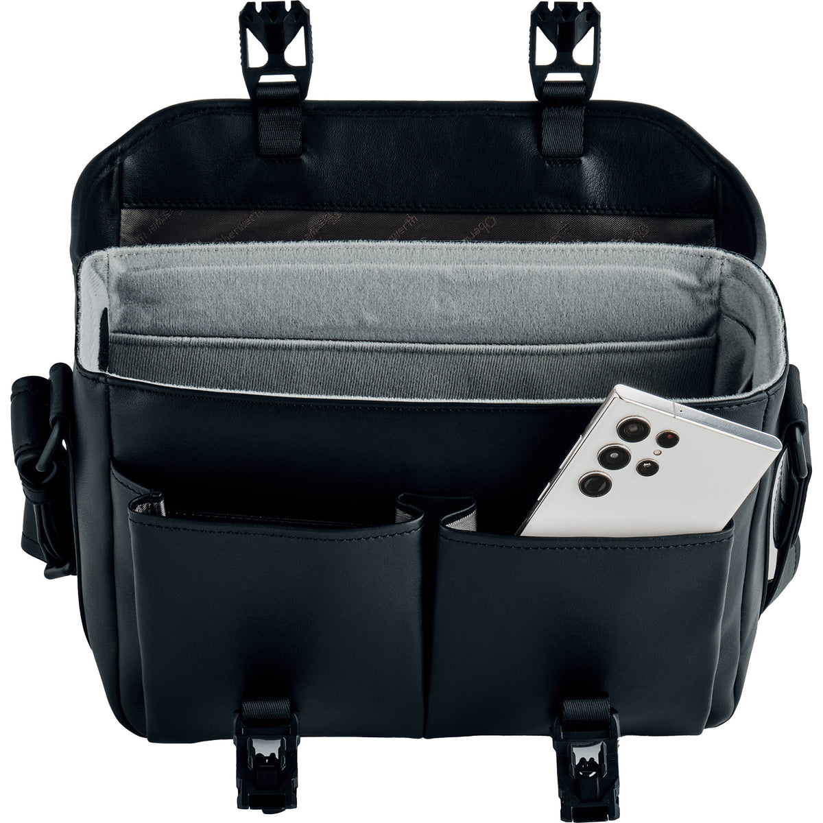 Bandolera Oberwerth Momentum (Night Azul, Grande) - contenido de la caja