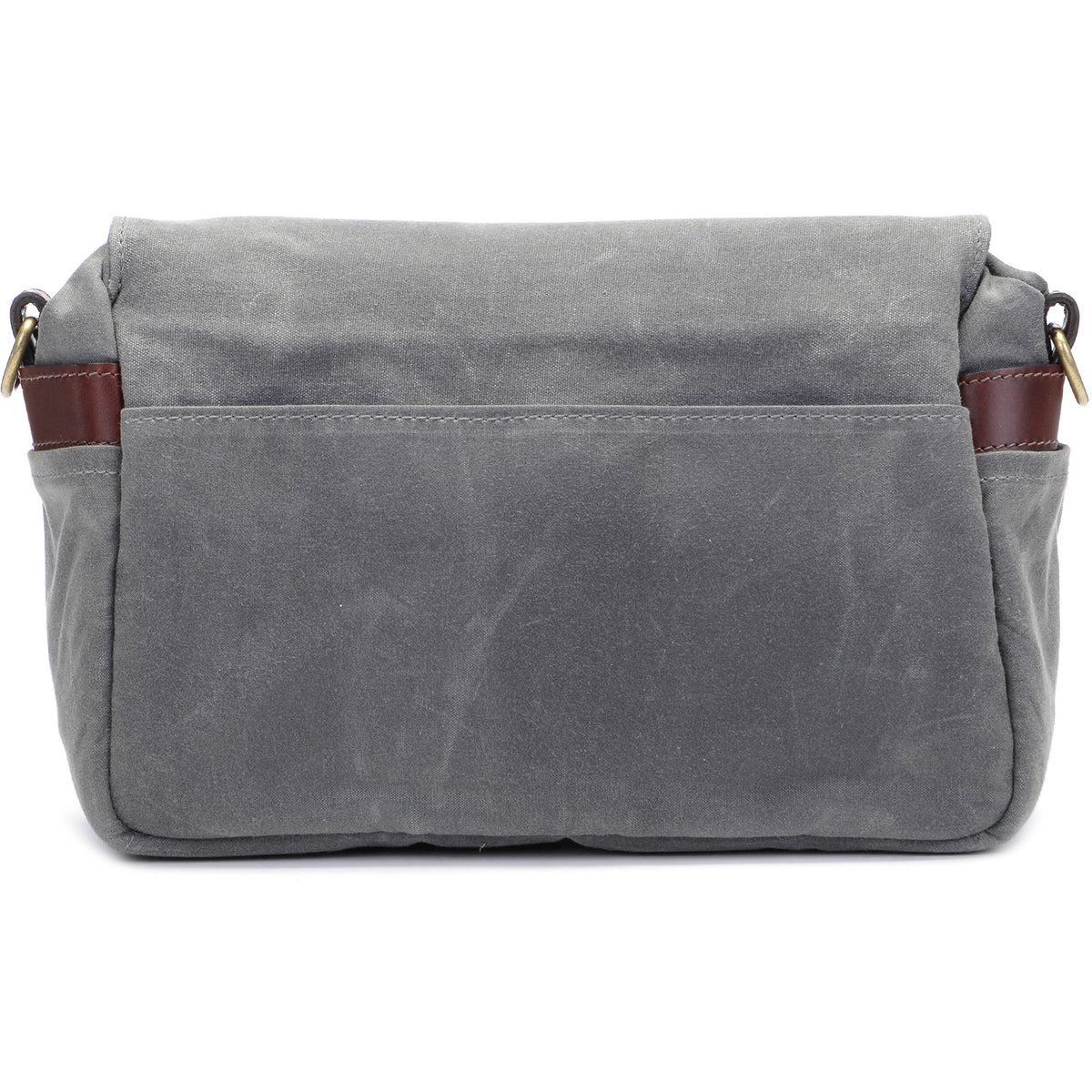 Bandolera ONA Bowery II (Smoke Gris Canvas) - vista trasera