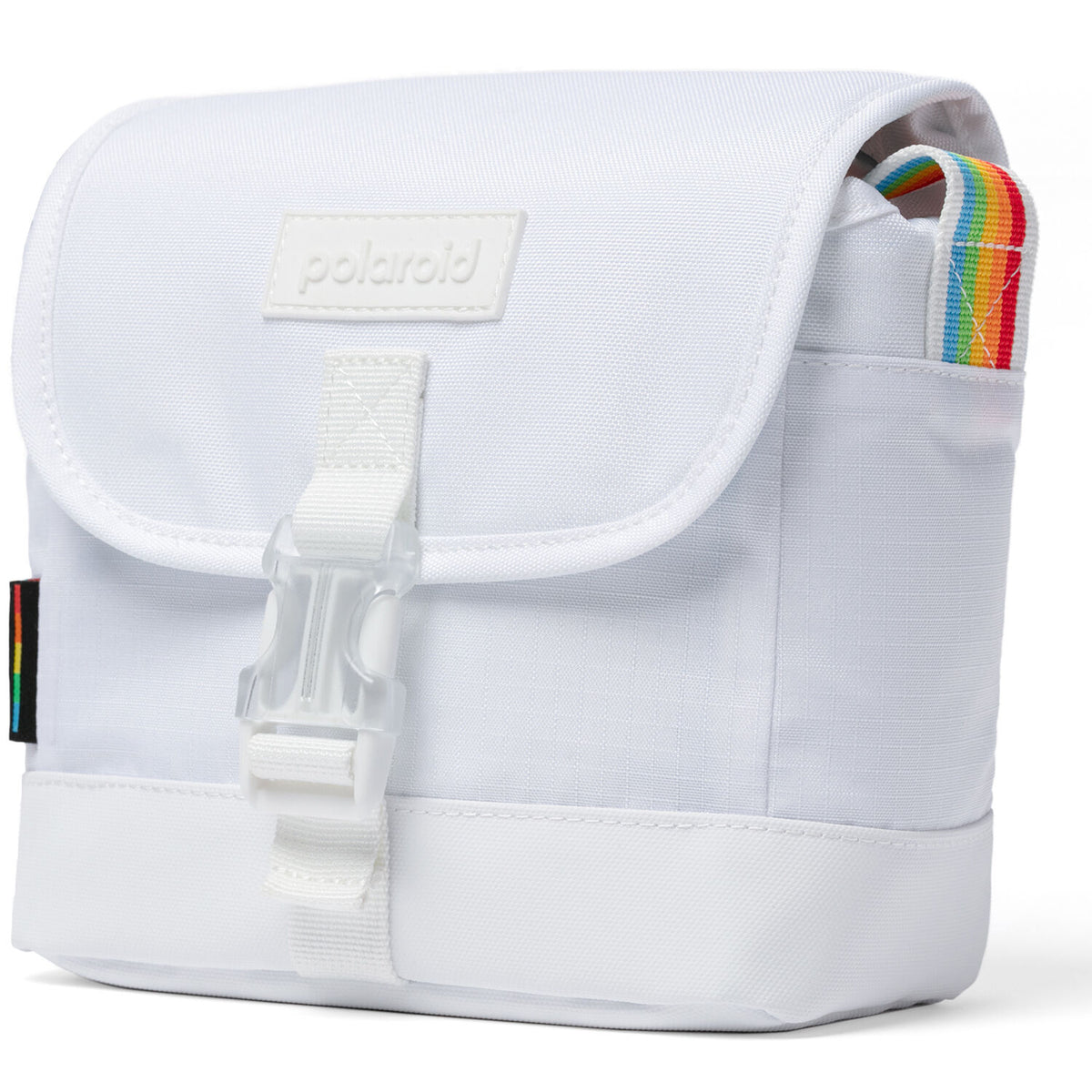 Bandolera Polaroid Box (Blanco) - vista trasera